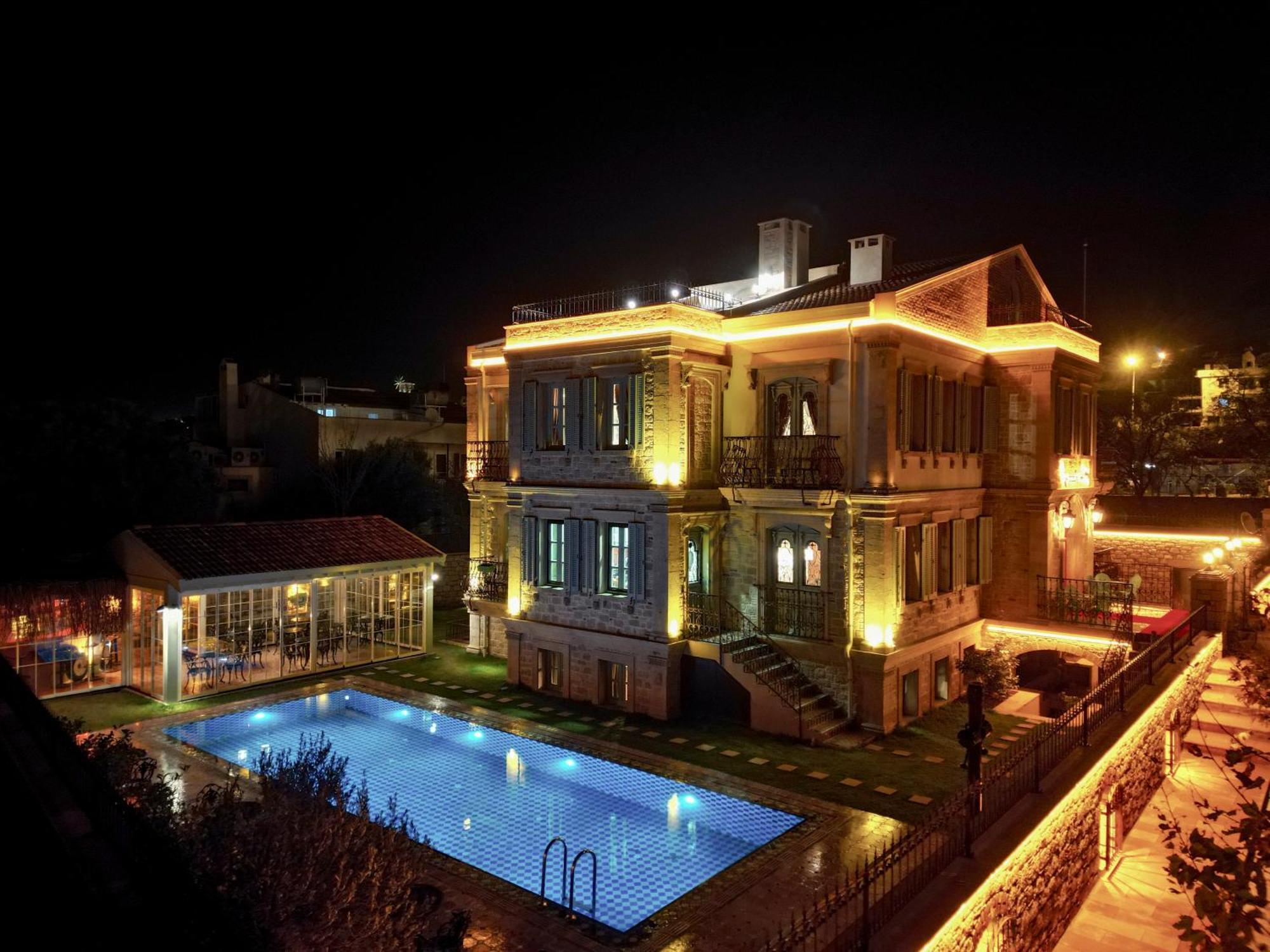 Hotel Naz Su Cunda Exterior foto