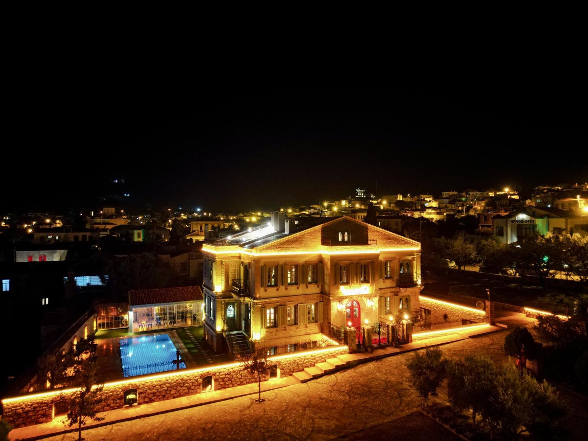 Hotel Naz Su Cunda Exterior foto