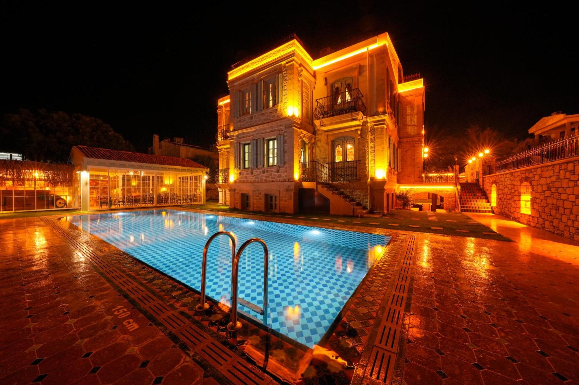 Hotel Naz Su Cunda Exterior foto